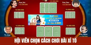 cách chơi bài xì tố