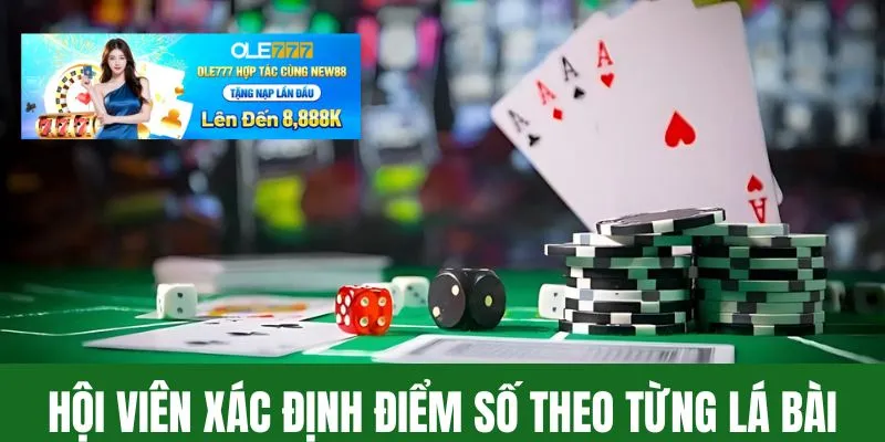 Xác định điểm số theo từng lá giá